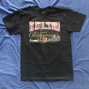 Toronto Raptors X OVO 2019 Championship T-Shirt “The Best In The World” | Size M